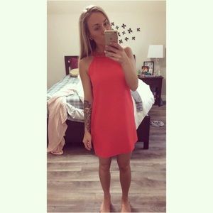 Coral Summer Dress